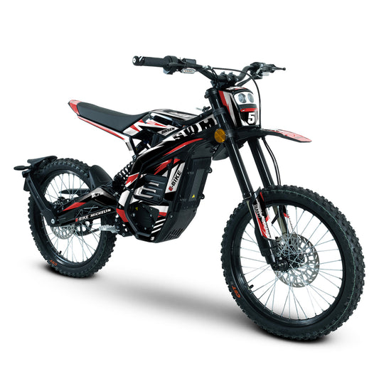 SWM BINSEN FULL GRAPHICS KIT ''TRACKER RED'' DESIGN