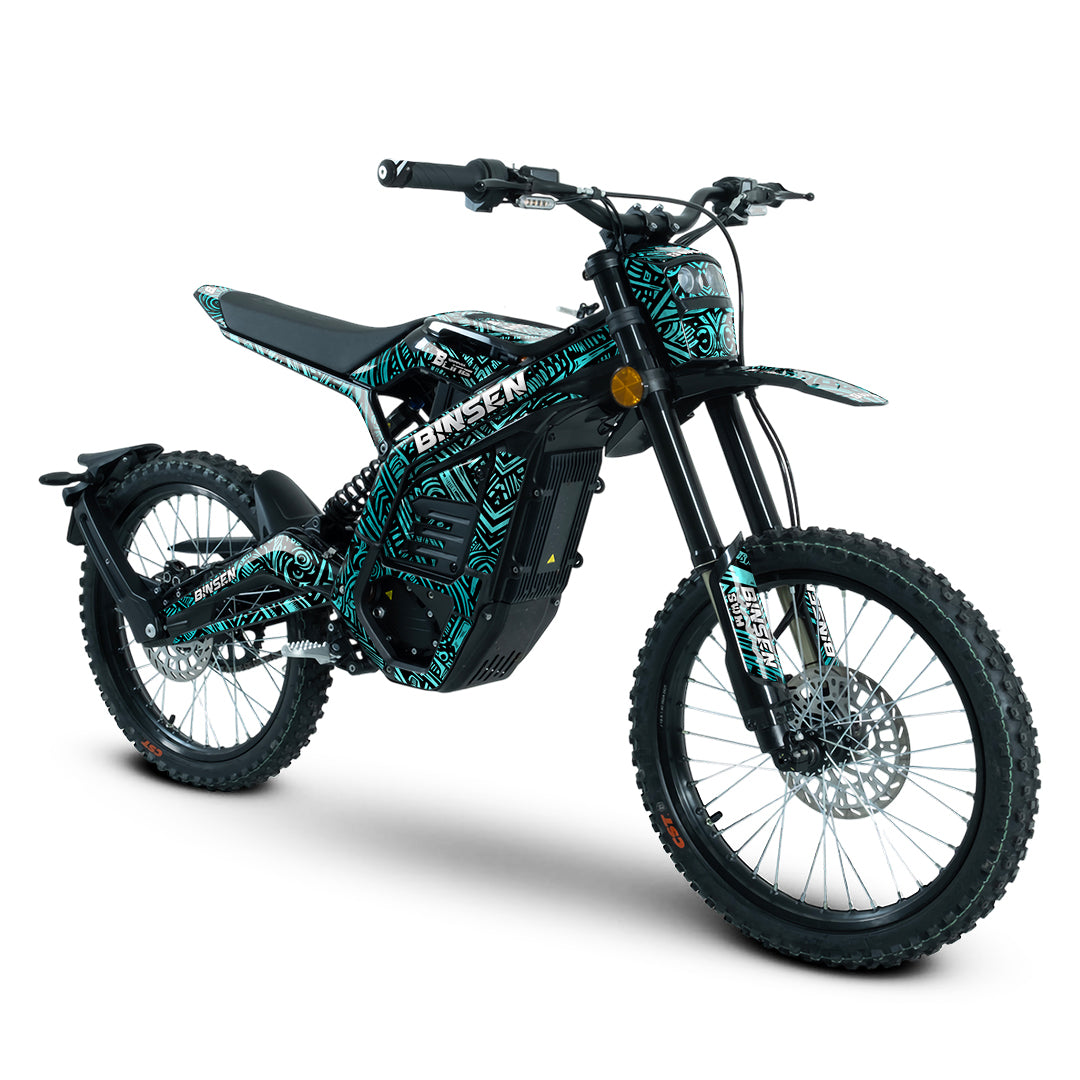 SWM BINSEN FULL GRAPHICS KIT ''ANCIENT MINT'' DESIGN