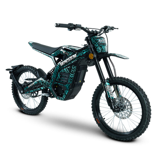 SWM BINSEN FULL GRAPHICS KIT ''ANCIENT MINT'' DESIGN