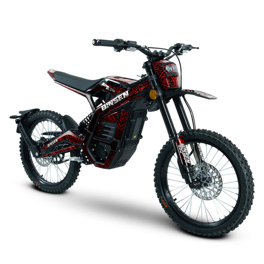 SWM BINSEN FULL GRAPHICS KIT ''ANCIENT RED'' DESIGN