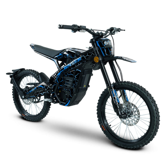 SWM BINSEN FULL GRAPHICS KIT ''THUNDER BLUE'' DESIGN
