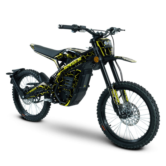 SWM BINSEN FULL GRAPHICS KIT ''THUNDER YELLOW'' DESIGN