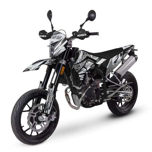 SWM SM125 R - SM500 R FULL GRAPHICS KIT ''SHRED GREY'' DESIGN