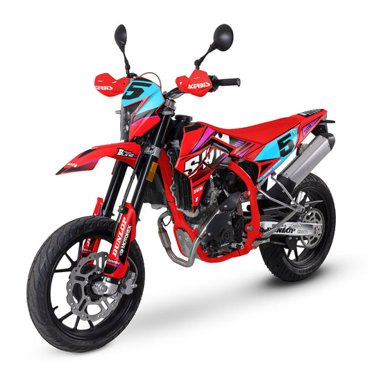SWM SM125 R - SM500 R FULL GRAPHICS KIT ''TRANCED'' DESIGN