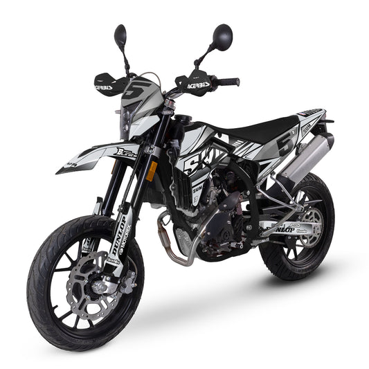 SWM SM125 R - SM500 R FULL GRAPHICS KIT ''TRANCED GREY'' DESIGN