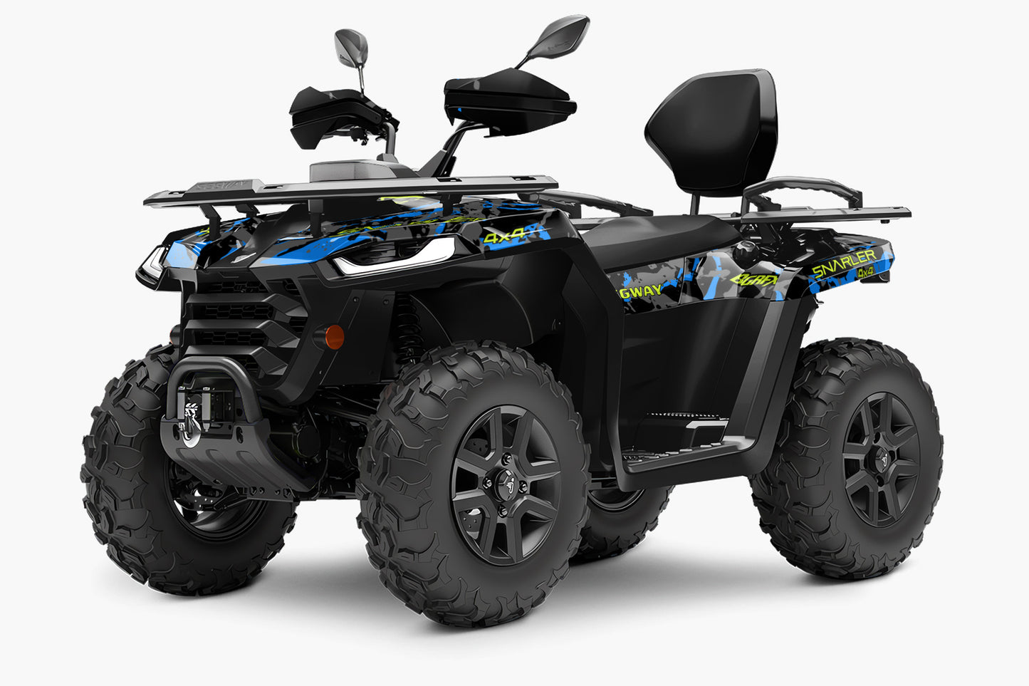 SEGWAY SNARLER AT5 FULL GRAPHICS KIT "ARMY V1 BLACK" DESIGN