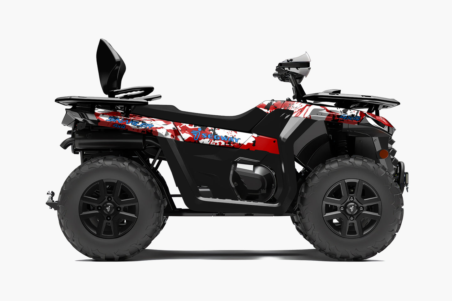 SEGWAY SNARLER AT5 FULL GRAPHICS KIT "ARMY V1 RED" DESIGN