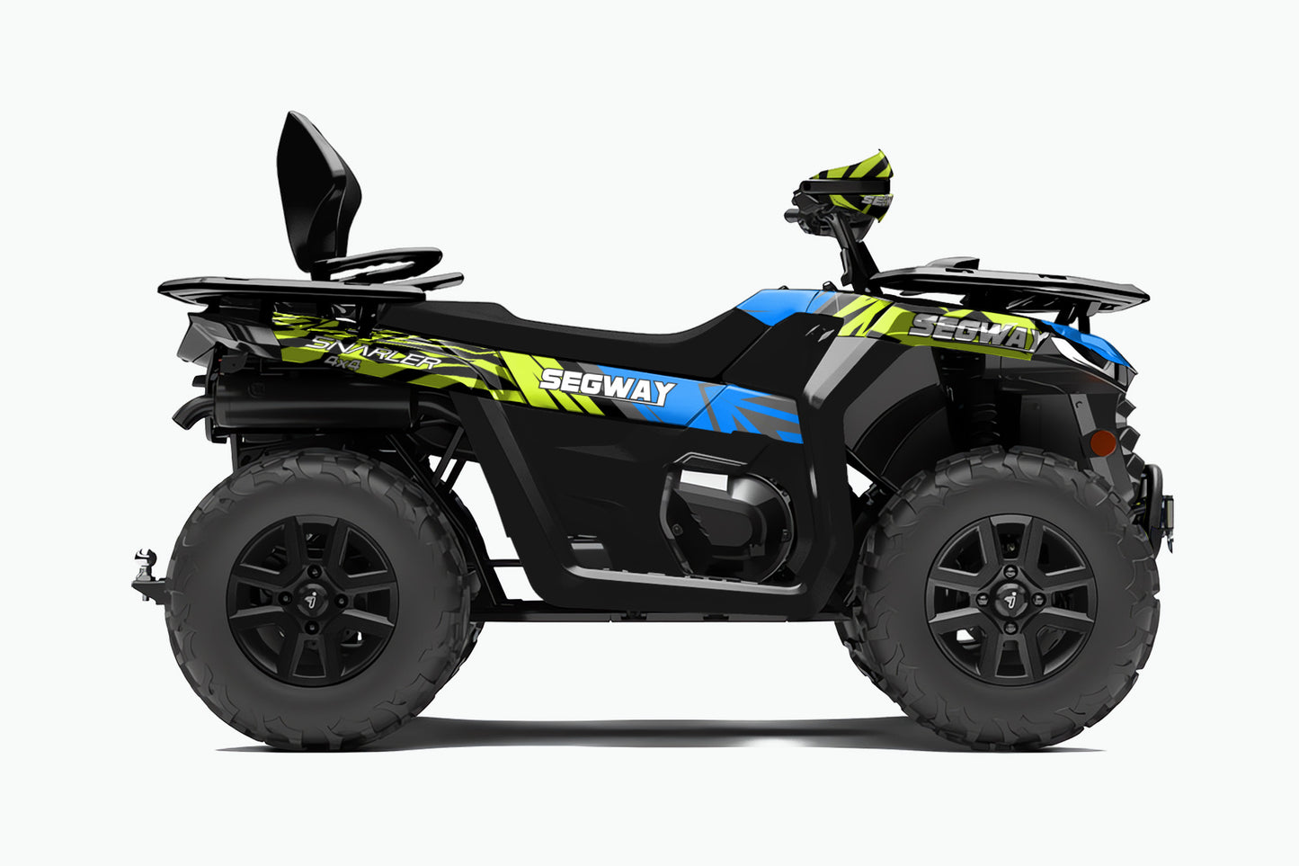 SEGWAY SNARLER AT5 FULL GRAPHICS KIT "PULSED LIME GREEN" DESIGN