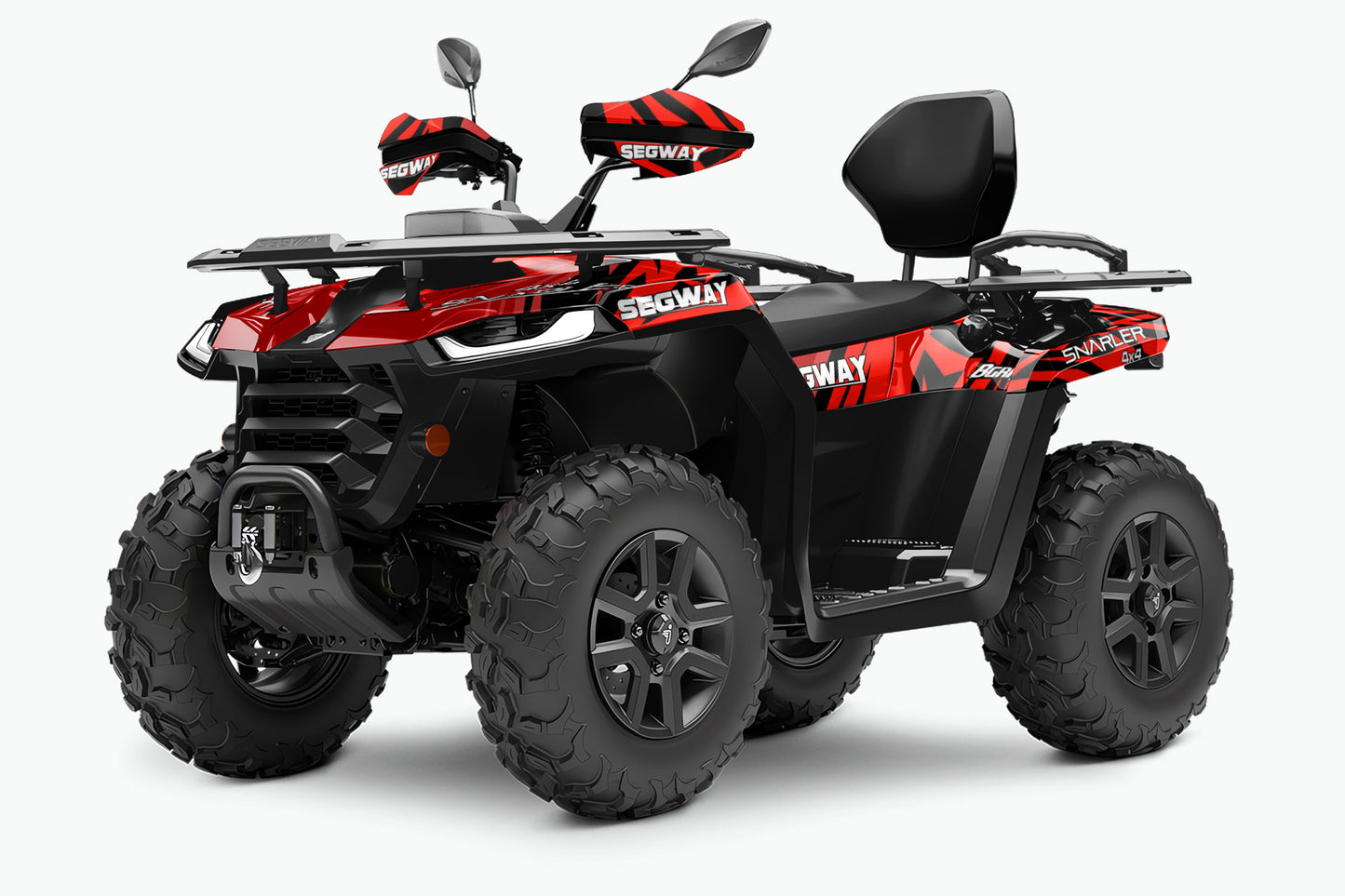 SEGWAY SNARLER AT5 FULL GRAPHICS KIT "PULSED RED" DESIGN