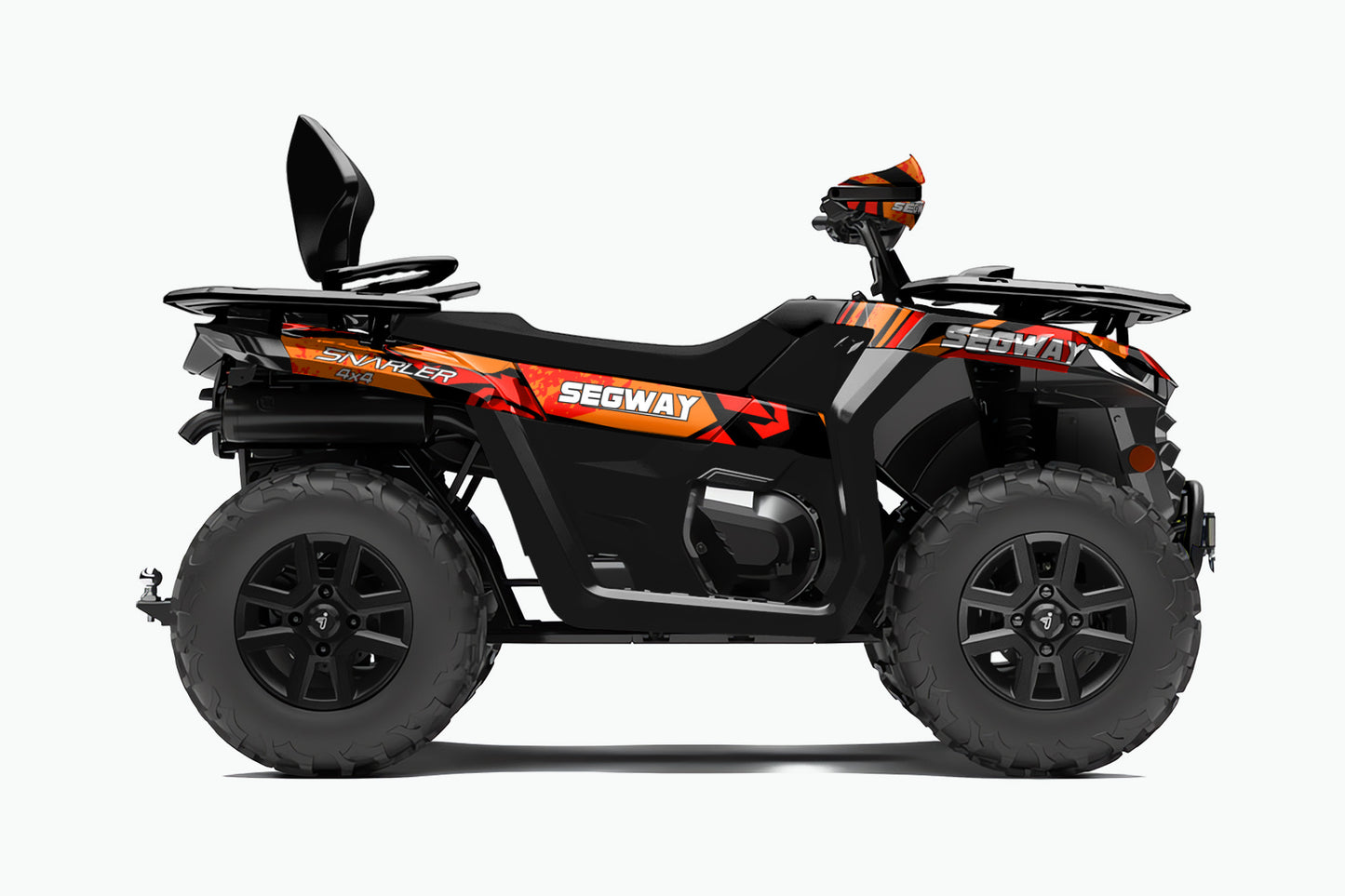 SEGWAY SNARLER AT5 FULL GRAPHICS KIT "SHRED ORANGE" DESIGN