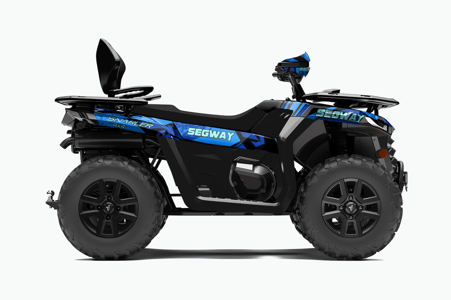 SEGWAY SNARLER AT5 FULL GRAPHICS KIT "SHRED BLUE" DESIGN