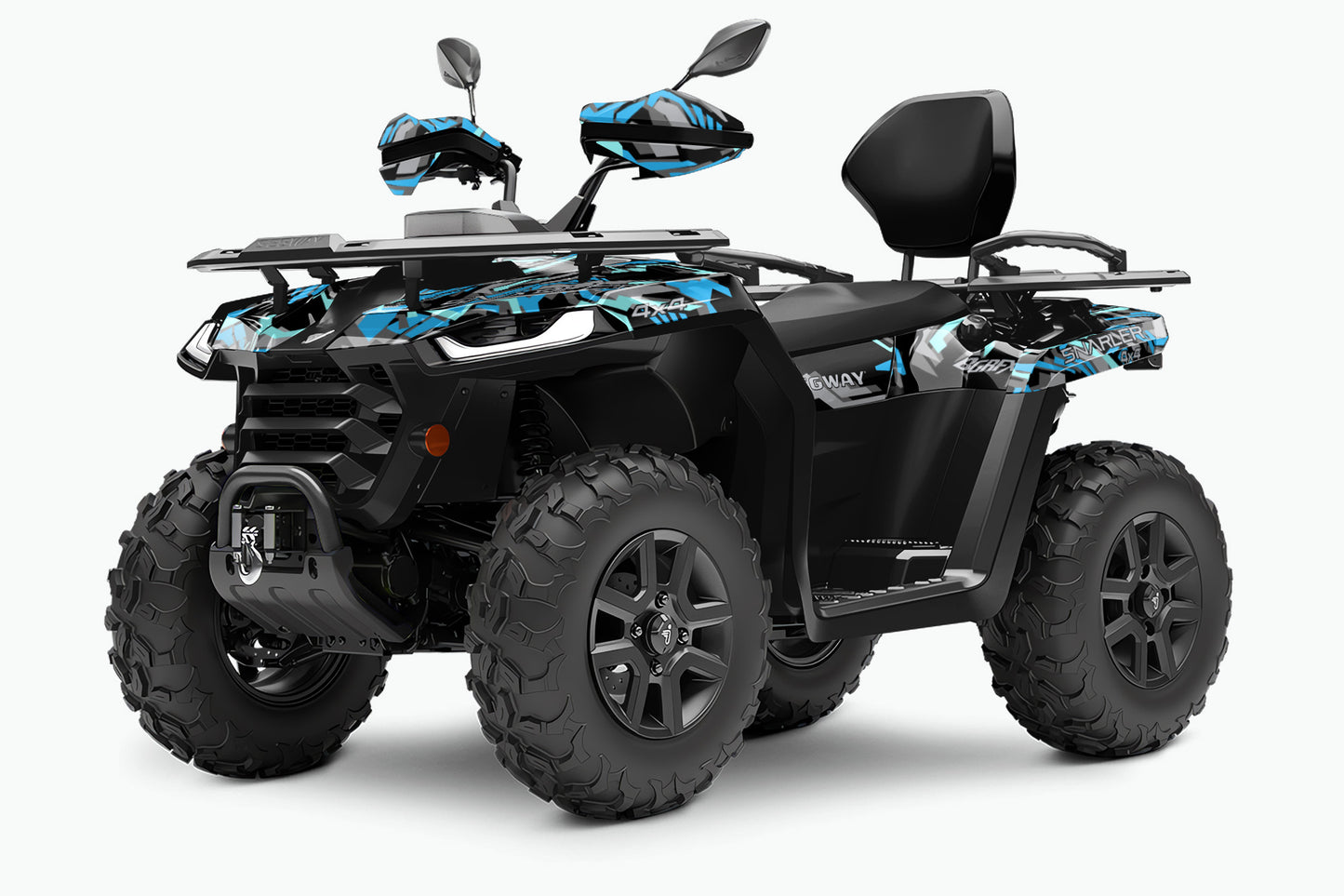 SEGWAY SNARLER AT5 FULL GRAPHICS KIT "TRANCED ELECTRO" DESIGN