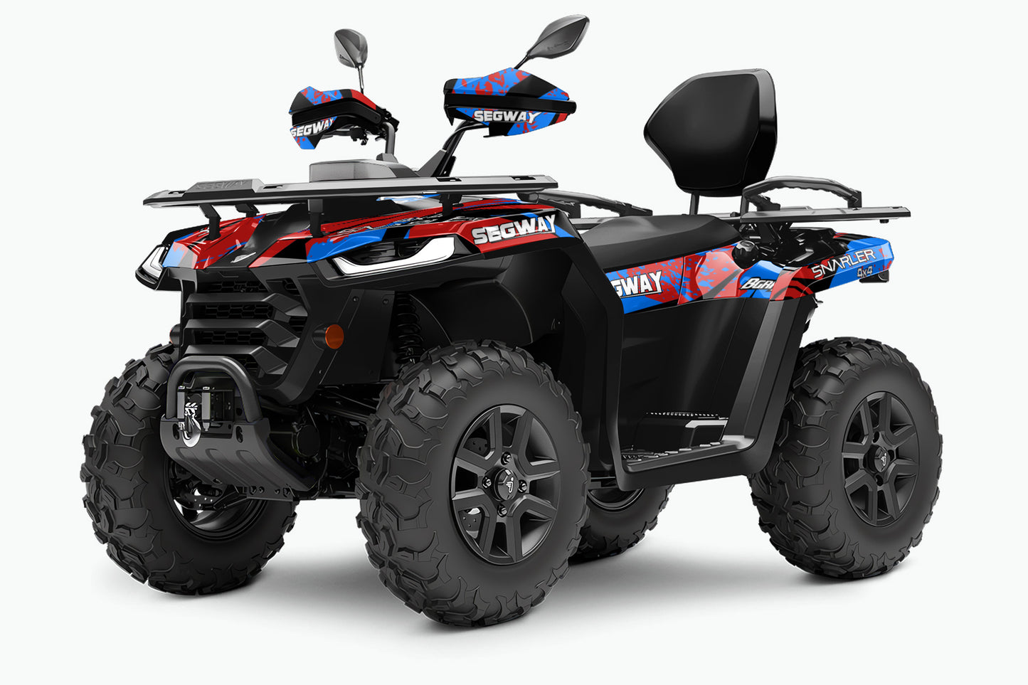 SEGWAY SNARLER AT5 FULL GRAPHICS KIT "SHRED RED" DESIGN