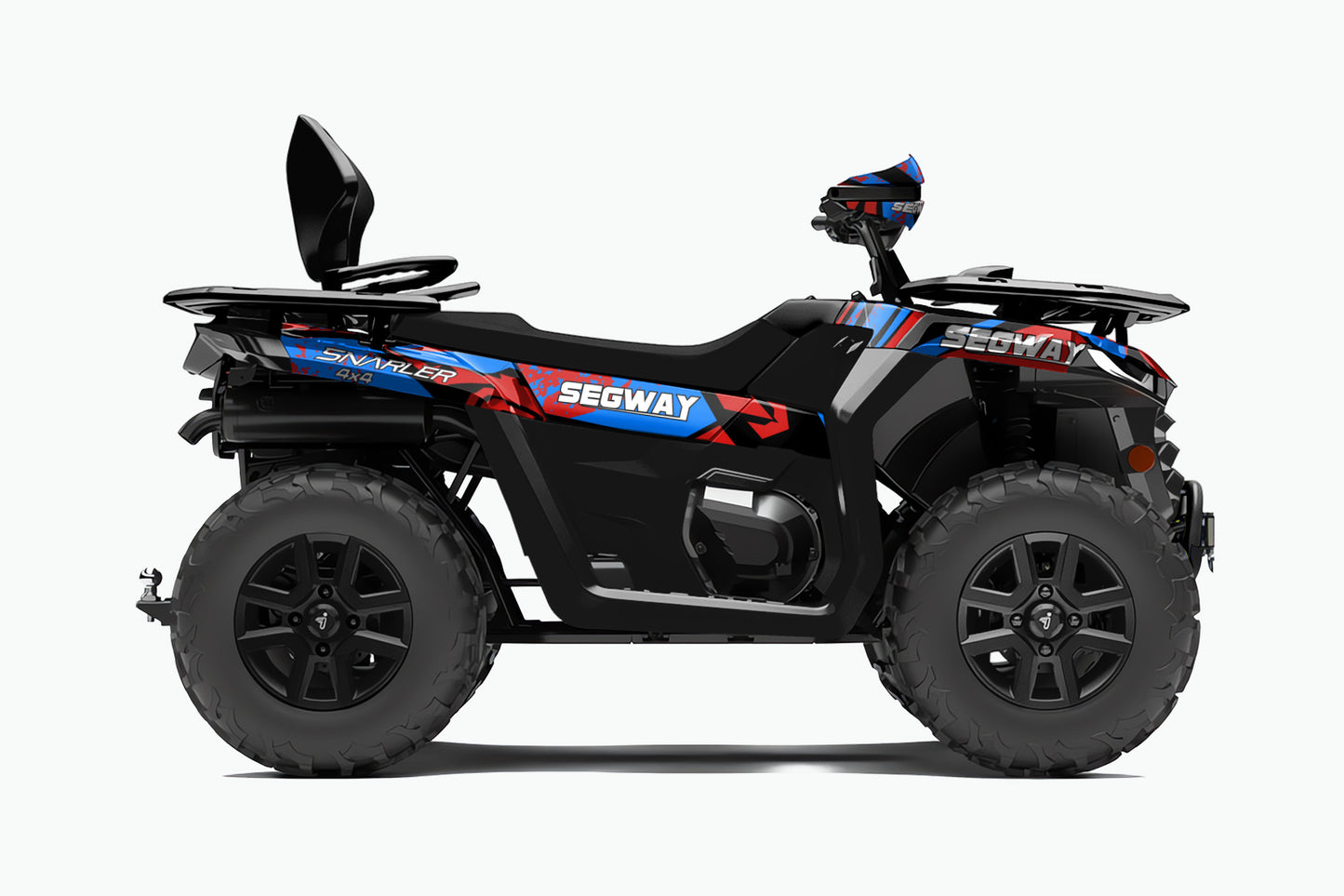 SEGWAY SNARLER AT5 FULL GRAPHICS KIT "SHRED RED" DESIGN