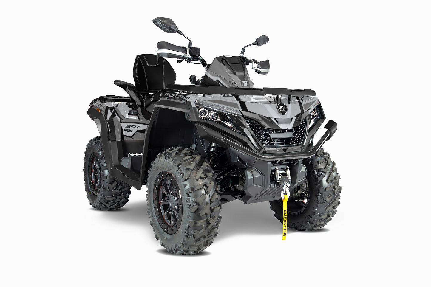 QJMOTOR SFA 1000 / 600 FULL GRAPHICS KIT ''RACED GREY'' DESIGN