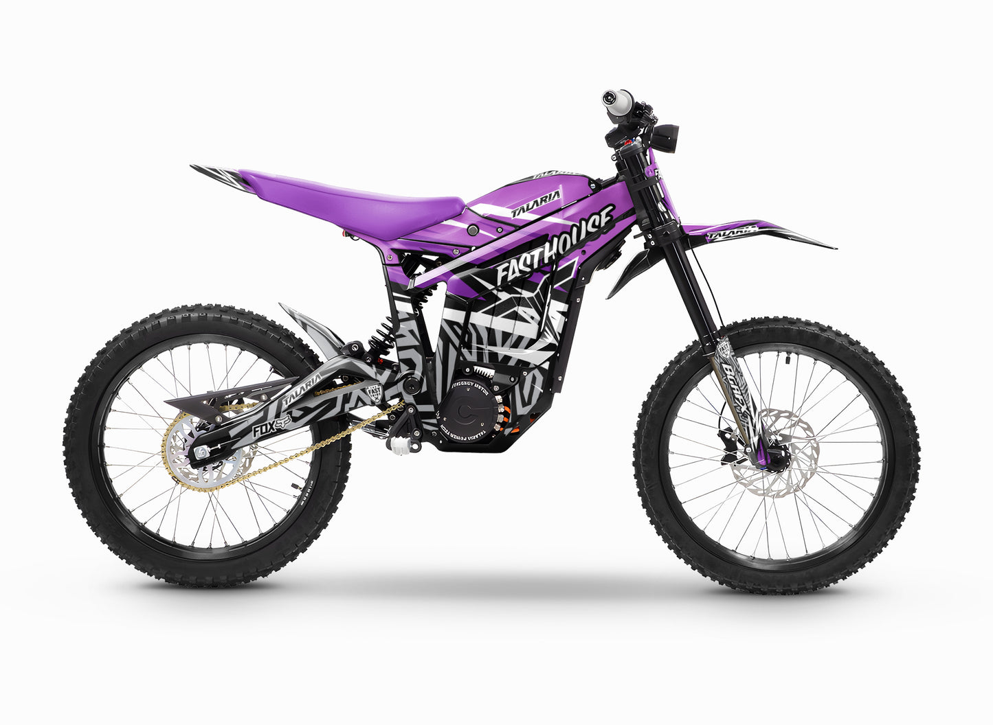 TALARIA STING FULL GRAPHICS KIT ''PULSED PURPLE'' DESIGN