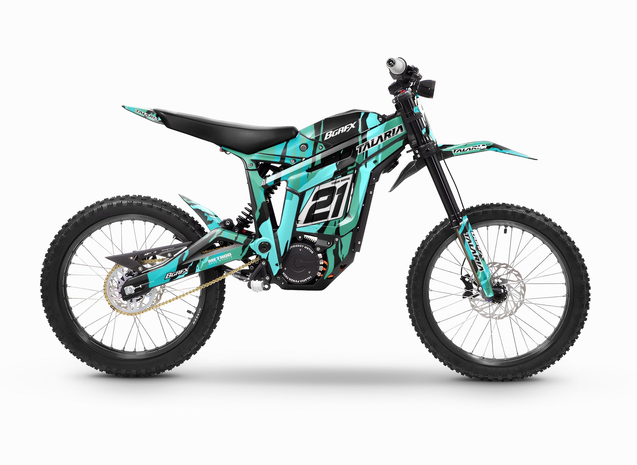 Bgrfx Graphics TALARIA STING FULL GRAPHICS KIT ''CAMO V1 MINT'' DESIGN – bling graphix