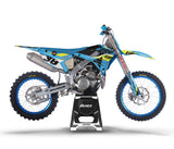 TM RACING FULL GRAPHICS KIT ''ATTACK BLUE'' DESIGN