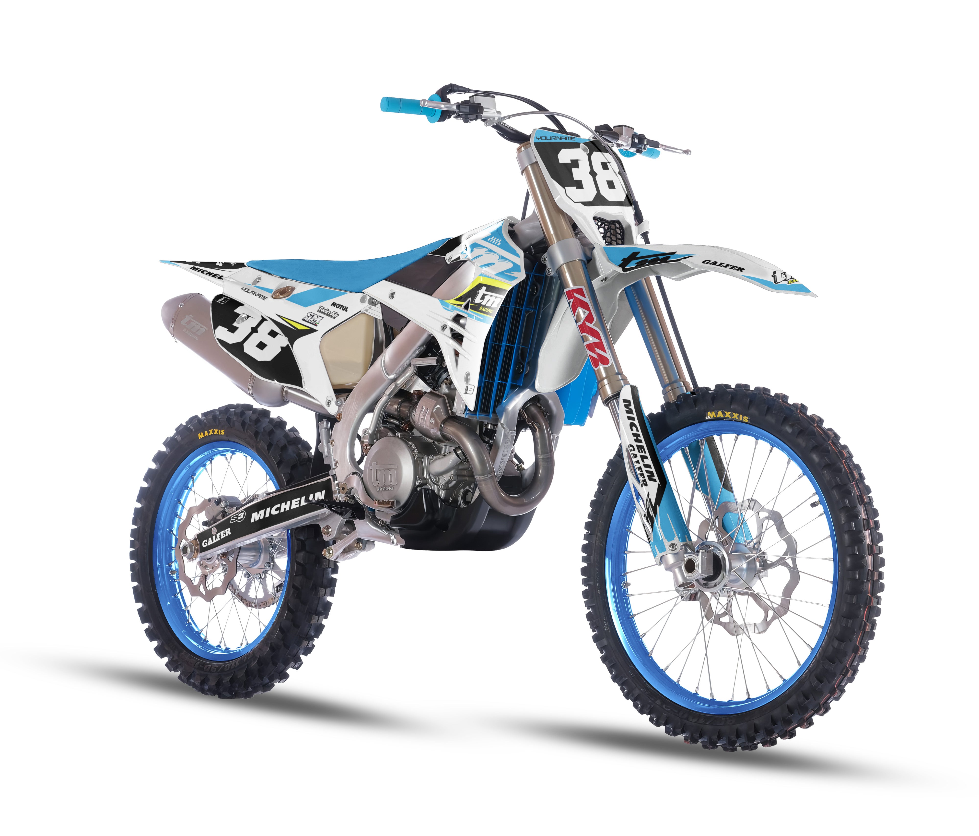 TM RACING FULL GRAPHICS KIT ''ATTACK'' DESIGN – bling graphix