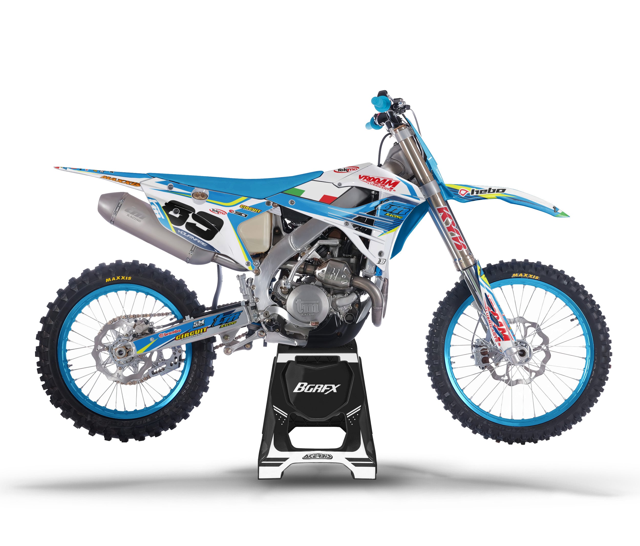 TM RACING FULL GRAPHICS KIT ''PULSE'' DESIGN – bling graphix