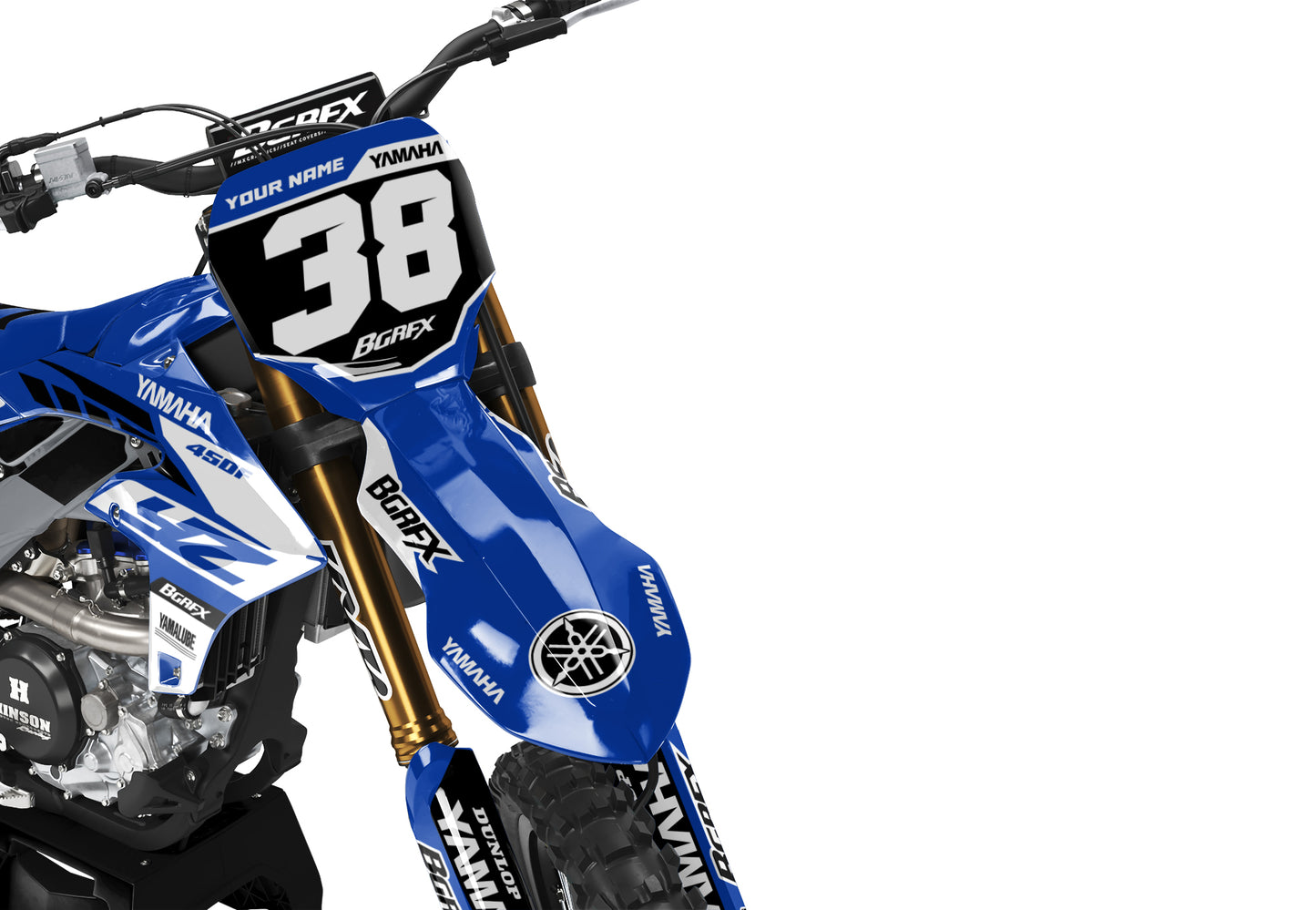 YAMAHA GRAPHICS KIT ''ACID'' DESIGN