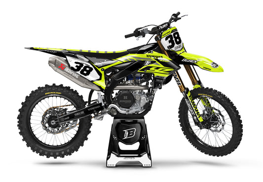 YAMAHA GRAPHICS KIT FLUO ''ACID FLUO'' DESIGN