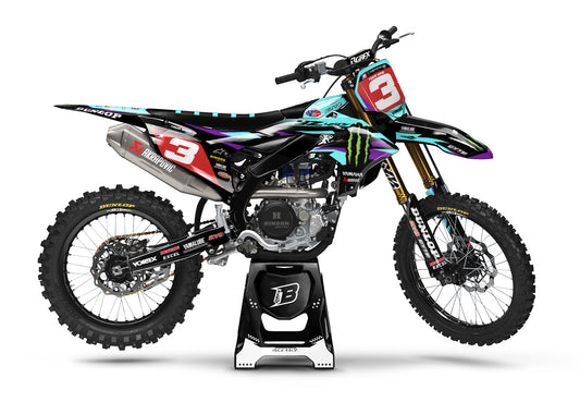 YAMAHA GRAPHICS KIT ''DESTINY TEAL'' DESIGN