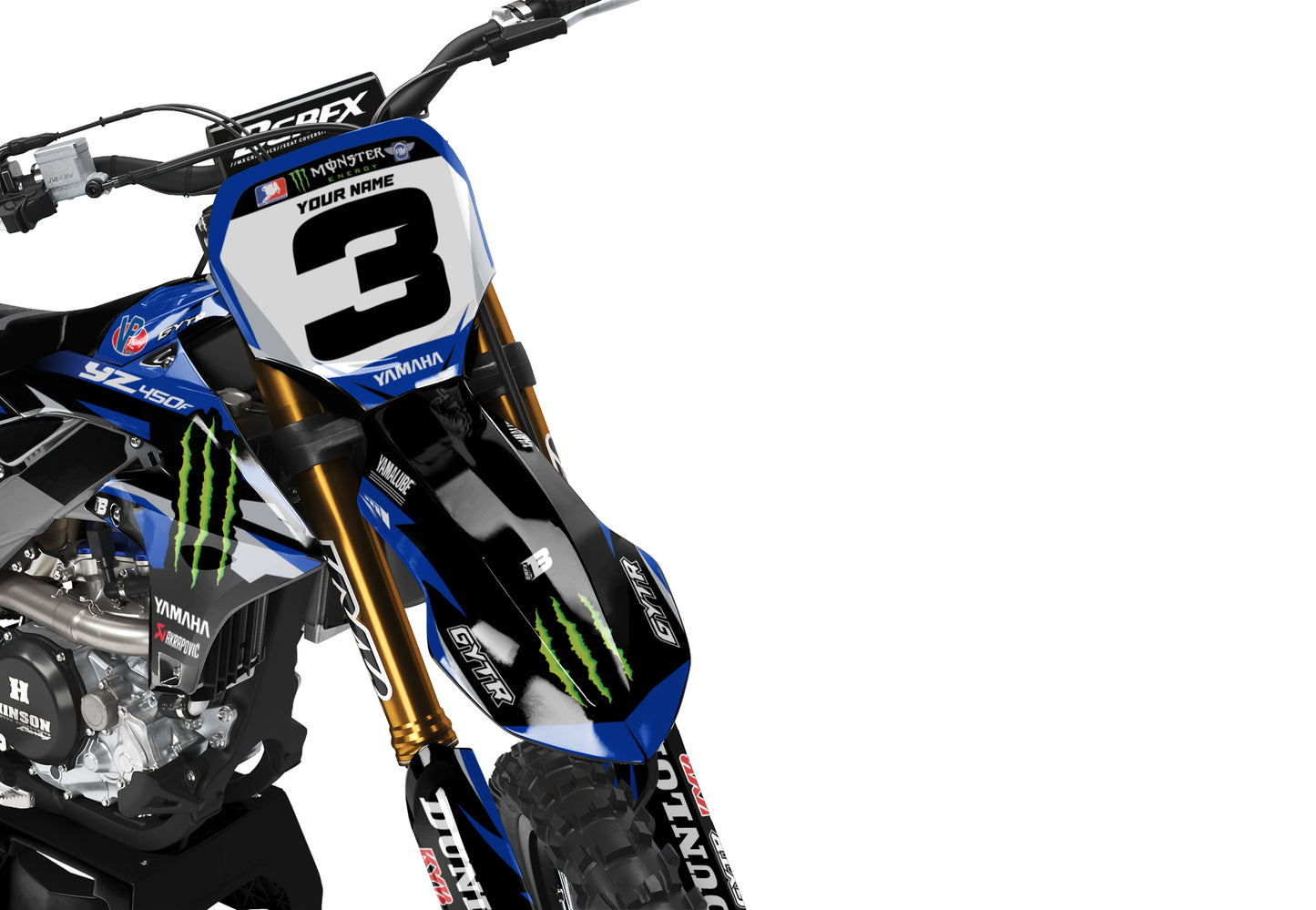 YAMAHA GRAPHICS KIT ''DESTINY'' DESIGN