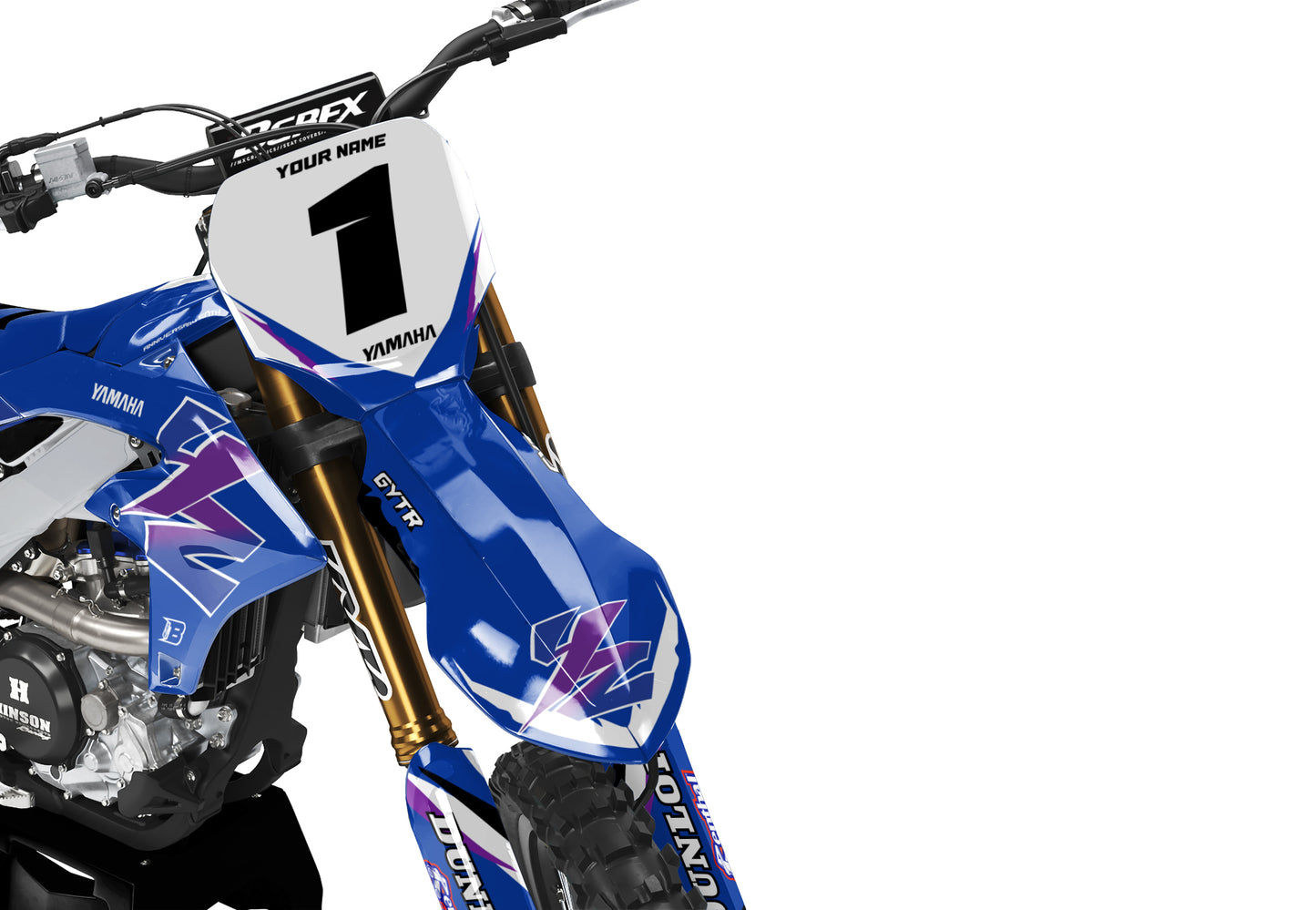 YAMAHA GRAPHICS KIT ''ANNIVERSARY 50TH BLUE'' DESIGN