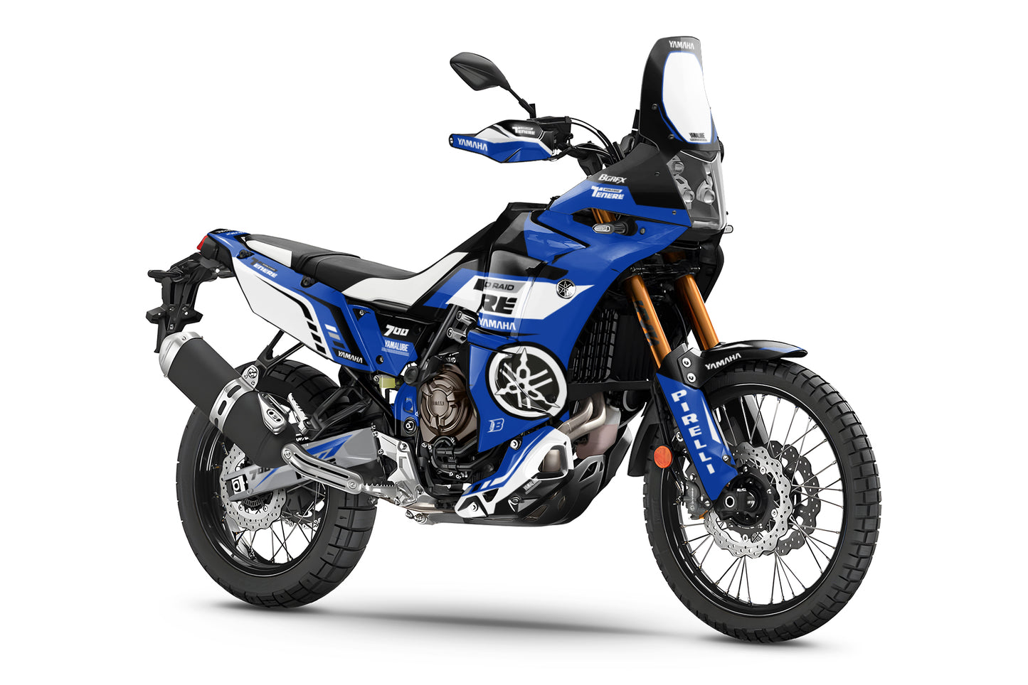 YAMAHA 700 TENERE GRAPHICS KIT ''WORLDRAID'' DESIGN