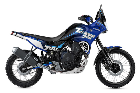 YAMAHA 700 TENERE GRAPHICS KIT ''AMPED BLUE'' DESIGN