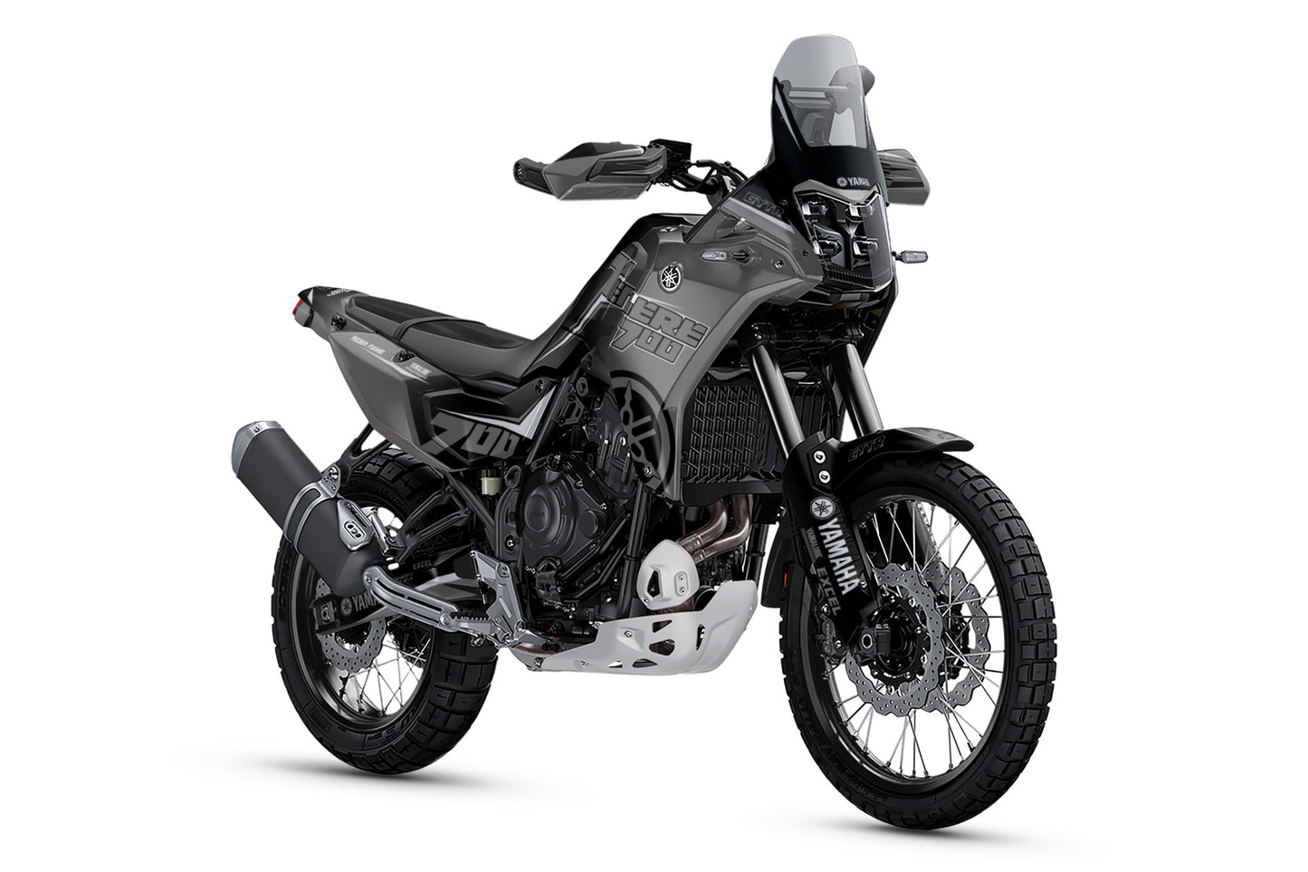 YAMAHA 700 TENERE GRAPHICS KIT ''AMPED GREY'' DESIGN