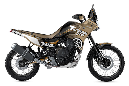 YAMAHA 700 TENERE GRAPHICS KIT ''AMPED TAN'' DESIGN