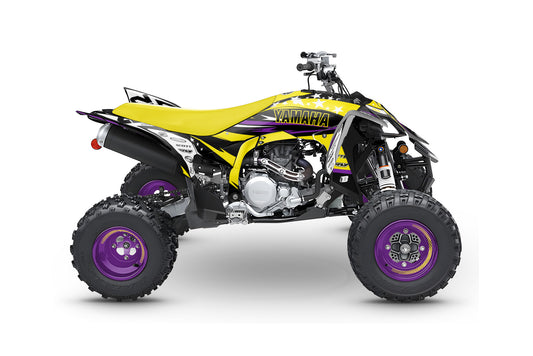 YAMAHA YFZ 450 FULL GRAPHICS KIT ''STARS YELLOW'' DESIGN