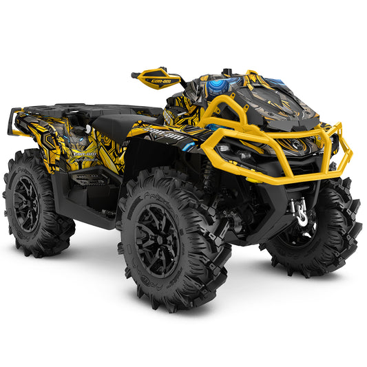 CAN-AM OUTLANDER G2 FULL GRAPHICS KIT "BUMBLEBEE" DESIGN