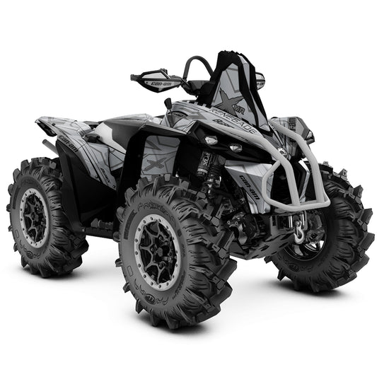 CAN-AM RENEGADE G1 G2 FULL GRAPHICS KIT "LINER GREY" DESIGN
