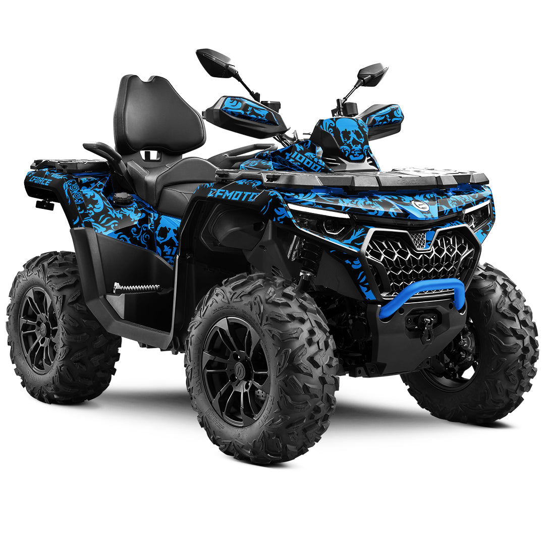 CFMOTO CFORCE G3 FULL GRAPHICS KIT ''FEAR BLUE'' DESIGN