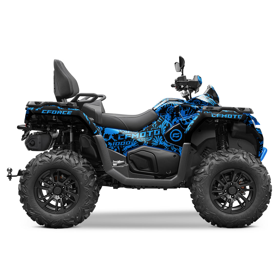 CFMOTO CFORCE G3 FULL GRAPHICS KIT ''FEAR BLUE'' DESIGN