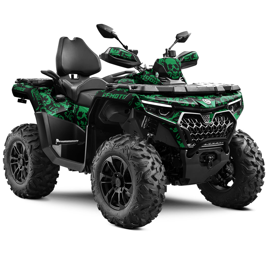 CFMOTO CFORCE G3 FULL GRAPHICS KIT ''FEAR GREEN'' DESIGN