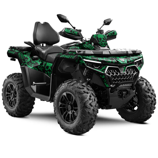 CFMOTO CFORCE G3 FULL GRAPHICS KIT ''FEAR GREEN'' DESIGN