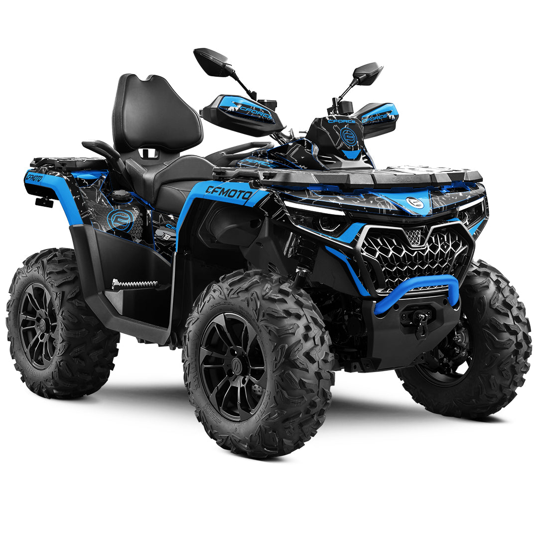 CFMOTO CFORCE G3 FULL GRAPHICS KIT ''RAW BLUE'' DESIGN
