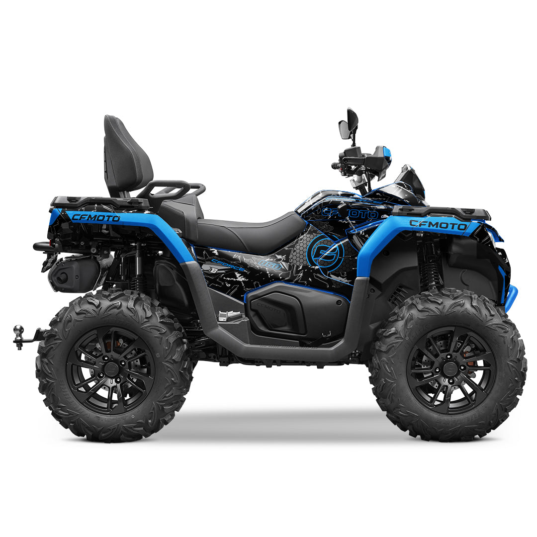 CFMOTO CFORCE G3 FULL GRAPHICS KIT ''RAW BLUE'' DESIGN