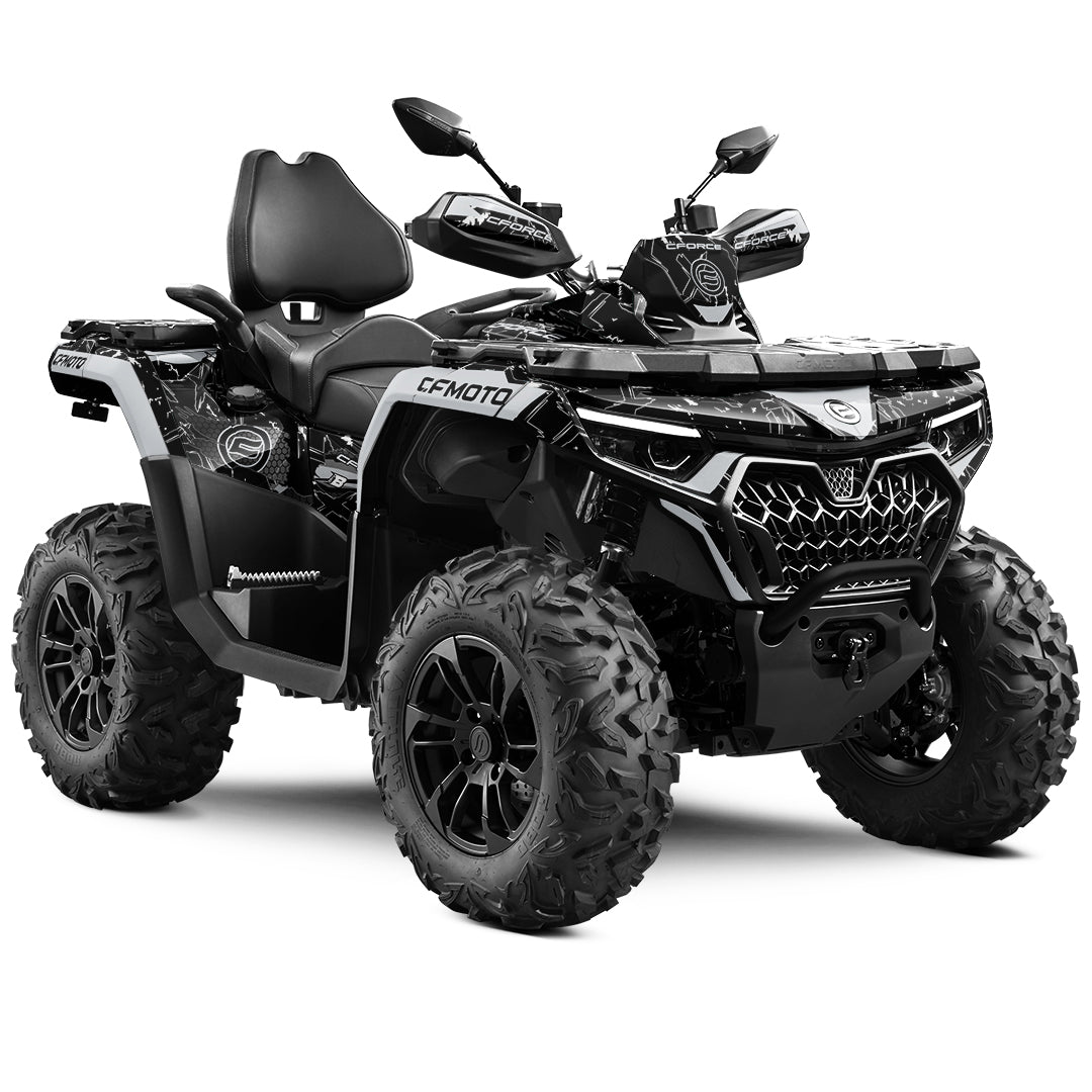 CFMOTO CFORCE G3 FULL GRAPHICS KIT ''RAW GREY'' DESIGN