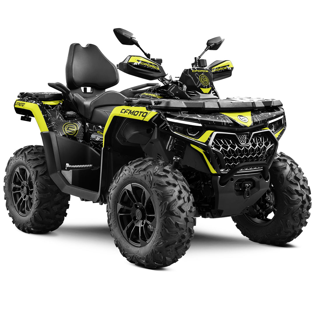 CFMOTO CFORCE G3 FULL GRAPHICS KIT ''RAW LIME'' DESIGN