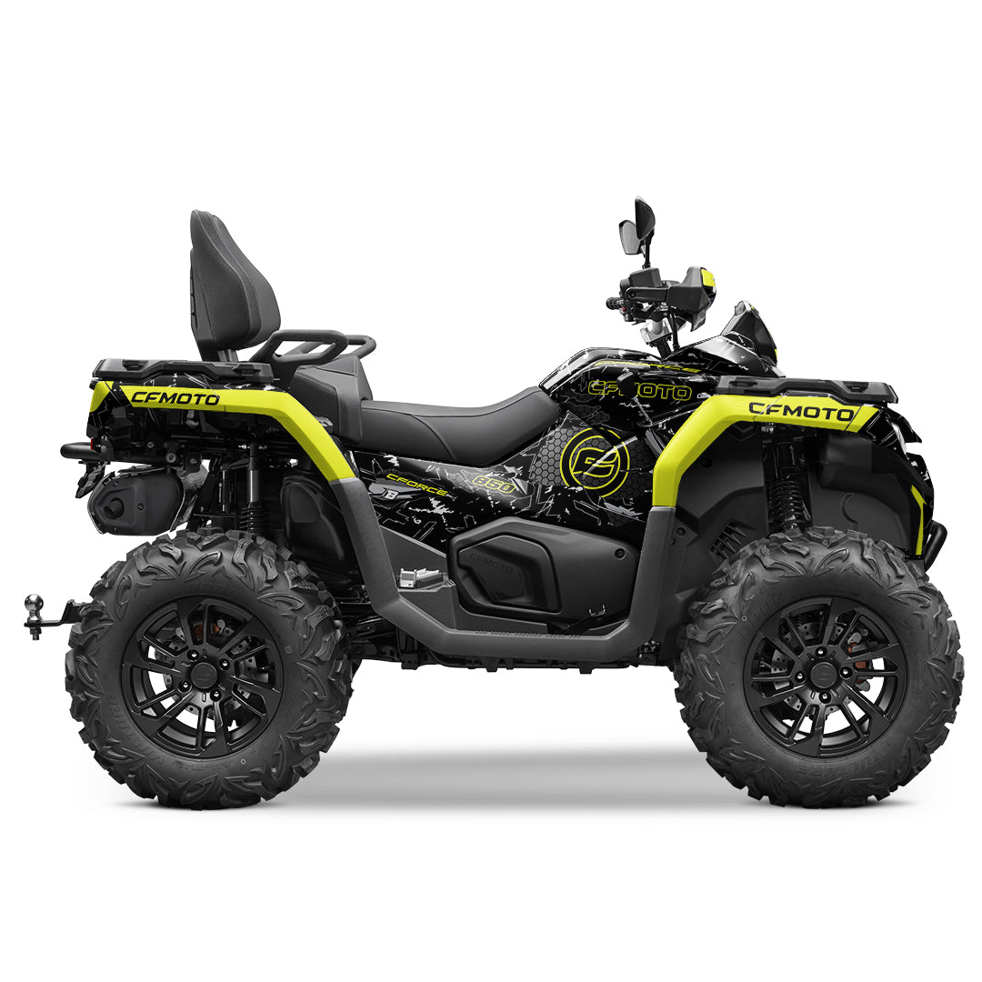 CFMOTO CFORCE G3 FULL GRAPHICS KIT ''RAW LIME'' DESIGN