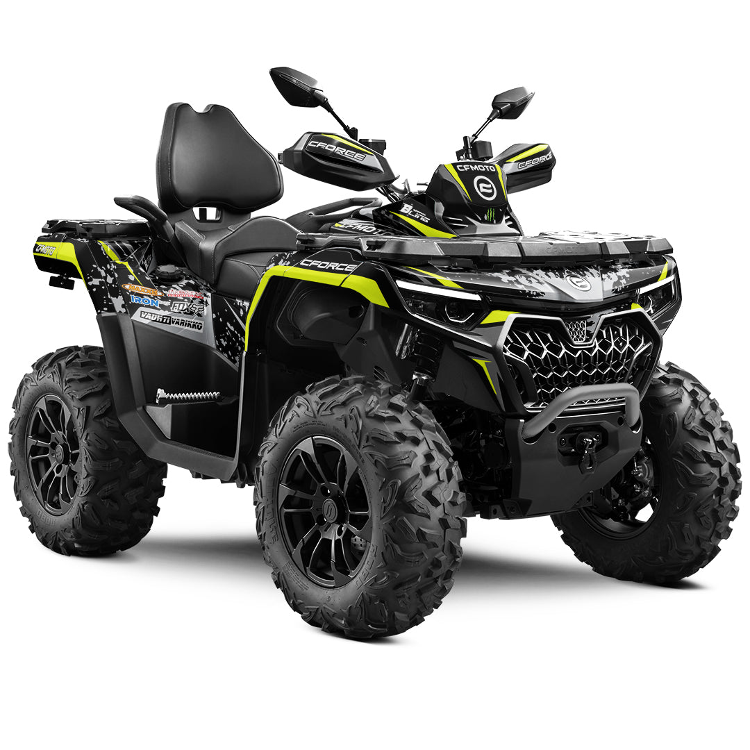 CFMOTO CFORCE G3 FULL GRAPHICS KIT ''SPLASHED GREY'' DESIGN