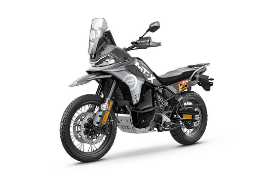 CF MOTO MT-X 800-1000 FULL GRAPHICS KIT ''TOPOGRAPH GREY'' DESIGN