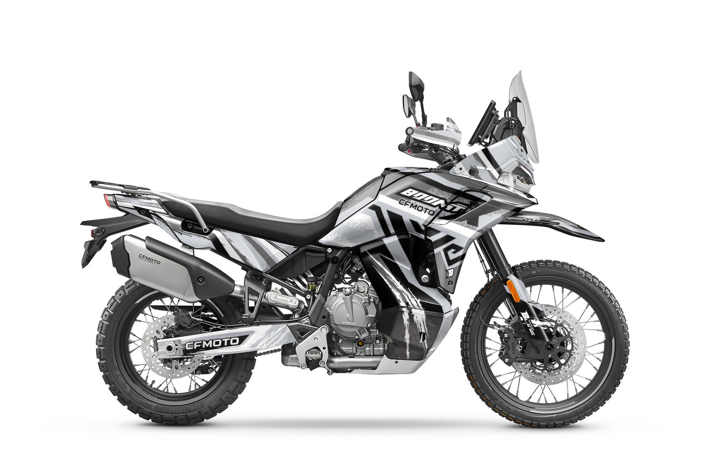 CF MOTO MT-X 800-1000 FULL GRAPHICS KIT ''TRANCED GREY'' DESIGN