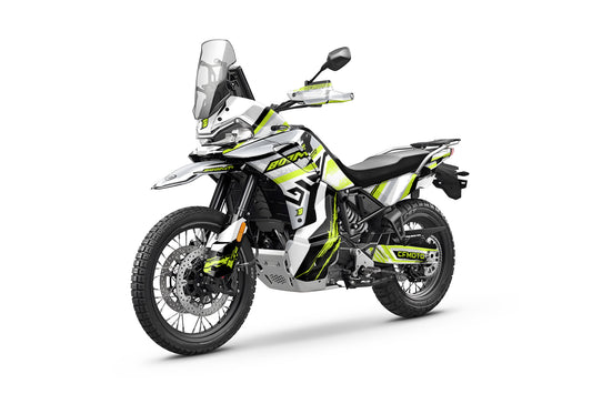 CF MOTO MT-X 800-1000 FULL GRAPHICS KIT ''TRANCED WHITE'' DESIGN