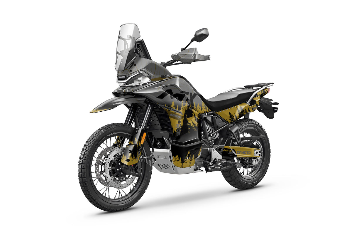 CF MOTO MT-X 800-1000 FULL GRAPHICS KIT ''ADVENTURE BRONZE'' DESIGN